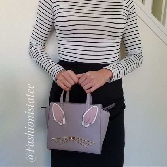 NWT KATE SPADE NEW YORK CROSSBODY HAYDEN RABBIT - Picture 4 of 8